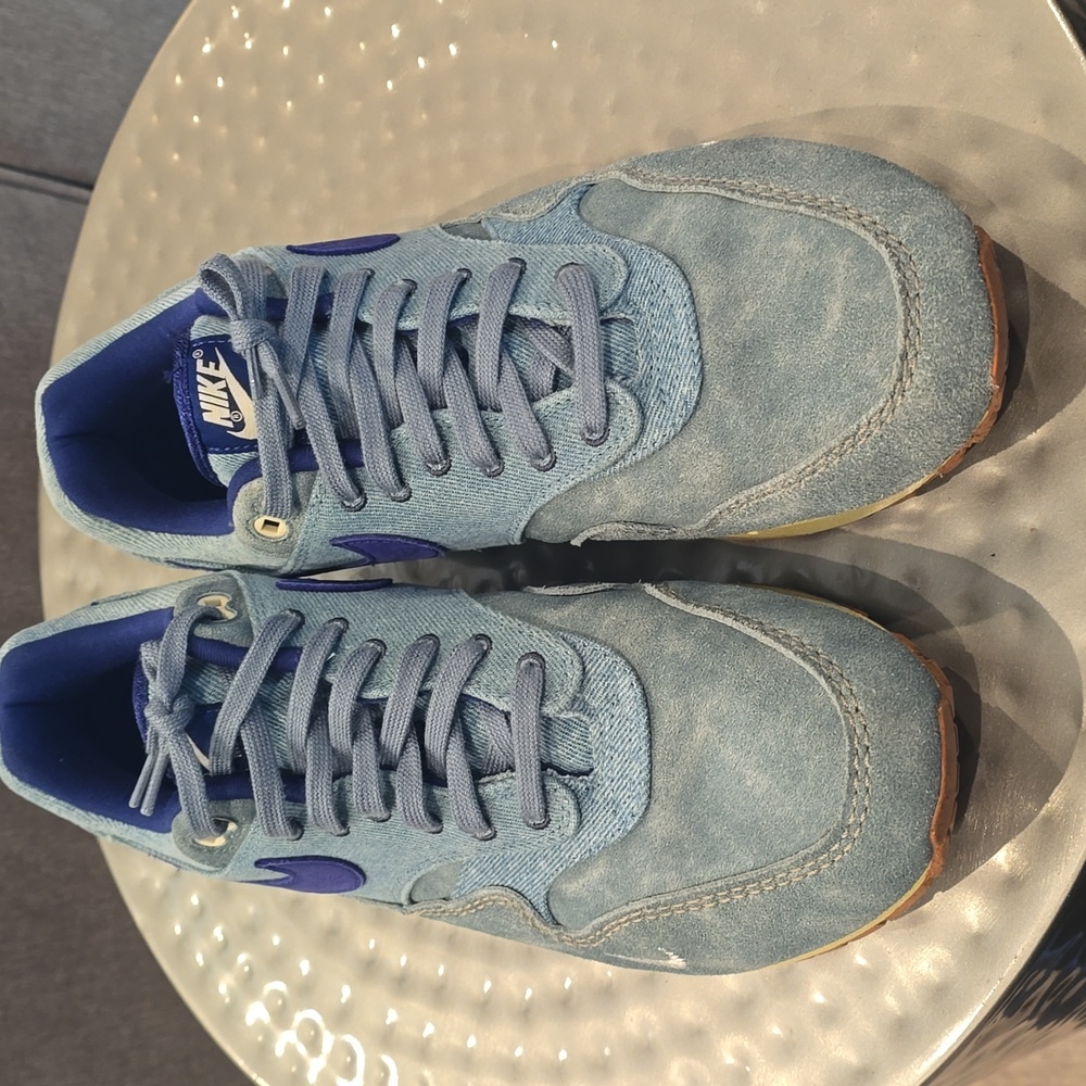 Nike Men's Denim Blue Air Max Sneakers